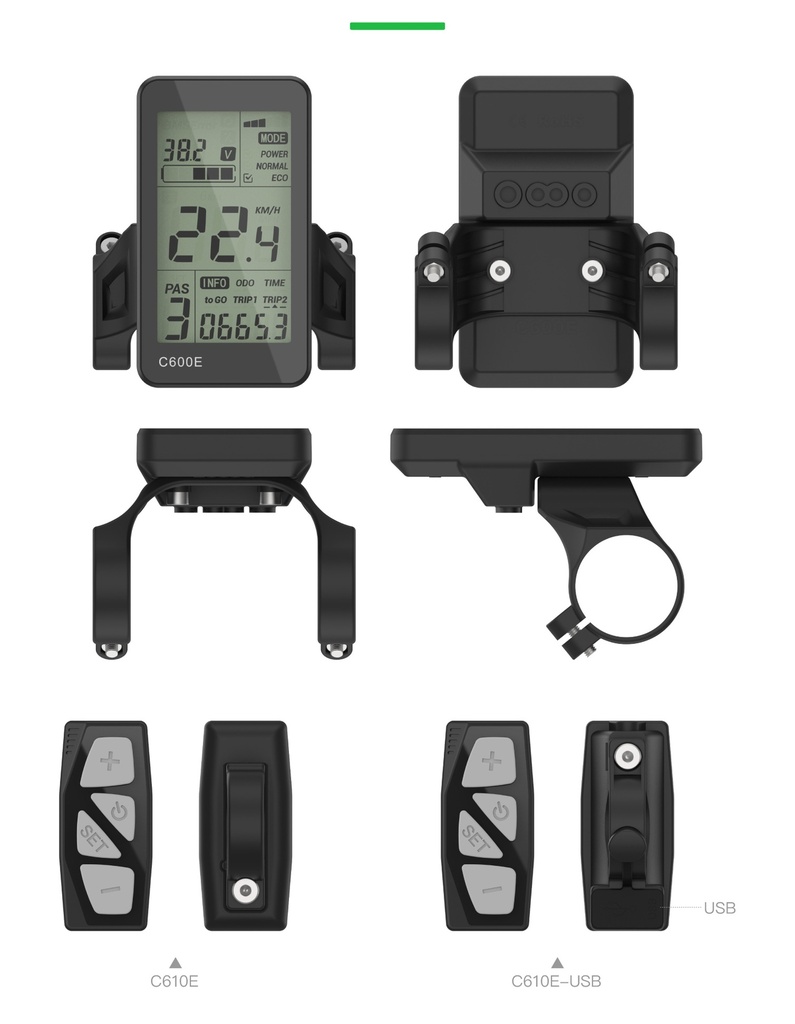 Display C600E - Rover 48V Gen2-3 (BoM)