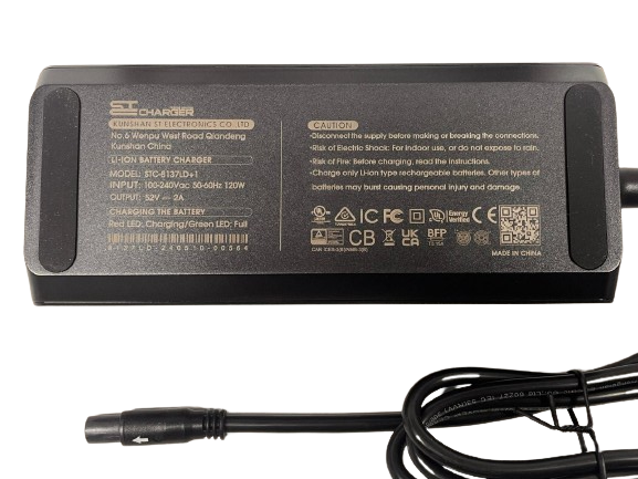 Charger 52V ST3 - Rover Pro/Dual Battery System