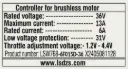 Controller 250W 36V 6F015D-36 - Primo G1