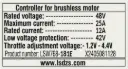 Controller 750W 48V 181E - Rover Gen4.1