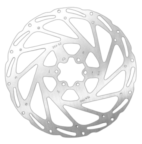 Rotor 203mm, Tektro