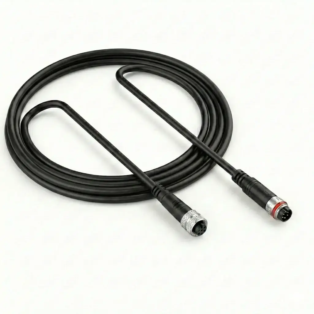 Light Switch Cable (+horn) 1780mm Step Thru (Black 6pin) - Rover G6