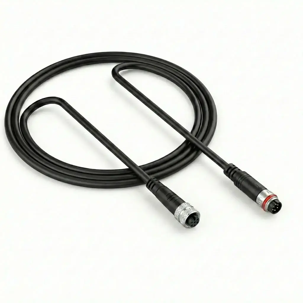 Light Switch Cable (+horn) 1180mm Step Over (Black 6pin) - Rover G6