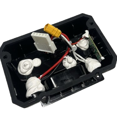 Rear Tail Light Section - Rover G5.0 52V 4pin Battery Spare (W+Y)