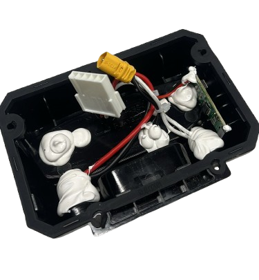 Rear Tail Light Section - Rover G5.0 52V 4pin Battery Spare (W+Y)
