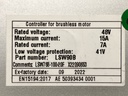 Controller 250W 48V 100-20F - Rover G1.1