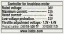 Controller 250W 36V 100-7F - Nue