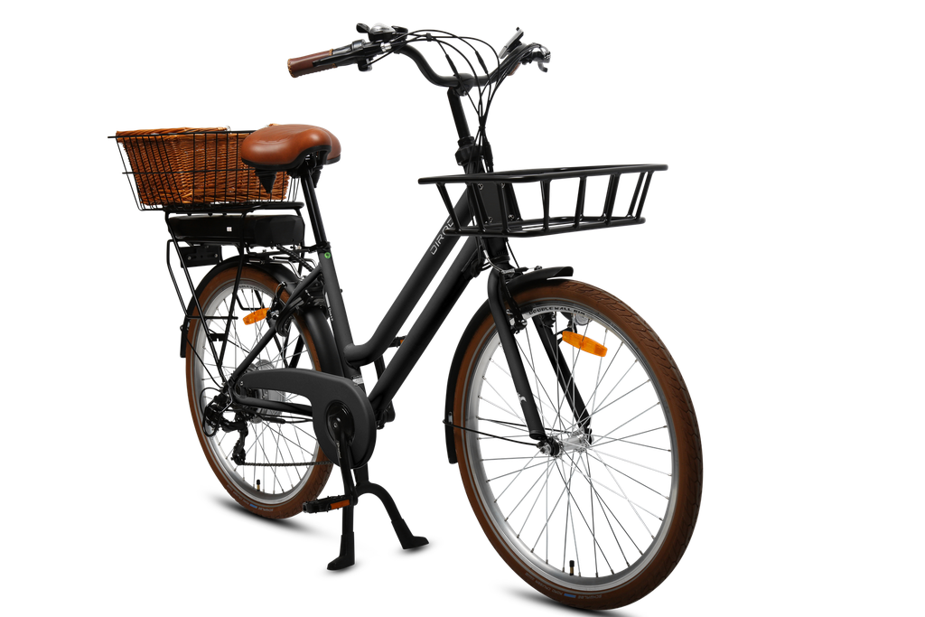 DiroDi ClassX Electric Bike (Gen 3) with basket